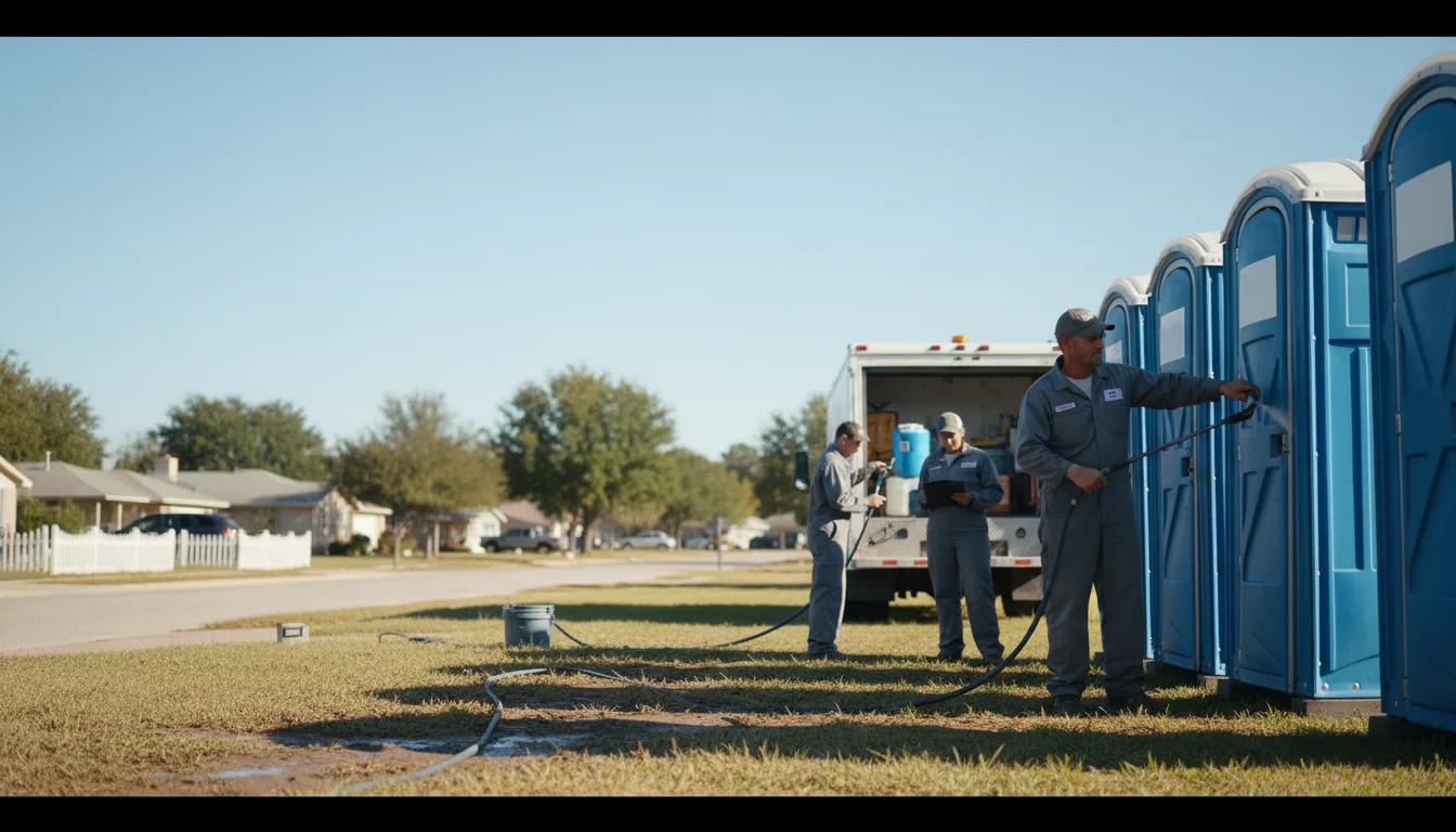 Long-Term Portable Toilet Rental in Fairview, SD near me